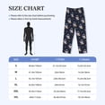 thumbnail image 4 of Fotbe Astronaut Surfing Pantalones de Pijama para Hombre, Pantalones de Dormir, Pantalones de Casa con Cintura Ajustable y Bolsillos-Small, 4 of 6