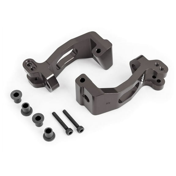 Traxxas 9532A Caster Blocks (C-Hubs), Dark Titanium-Anodized 6061-T6 Alum