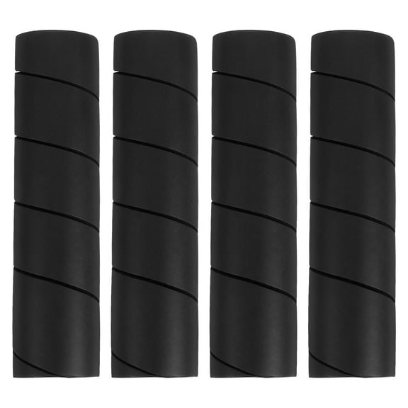 ULTNICE 4Pcs Minimalist Design Leg Covers for Furniture Protection Nbr Cylindrical 6.09X1.53X1.53In