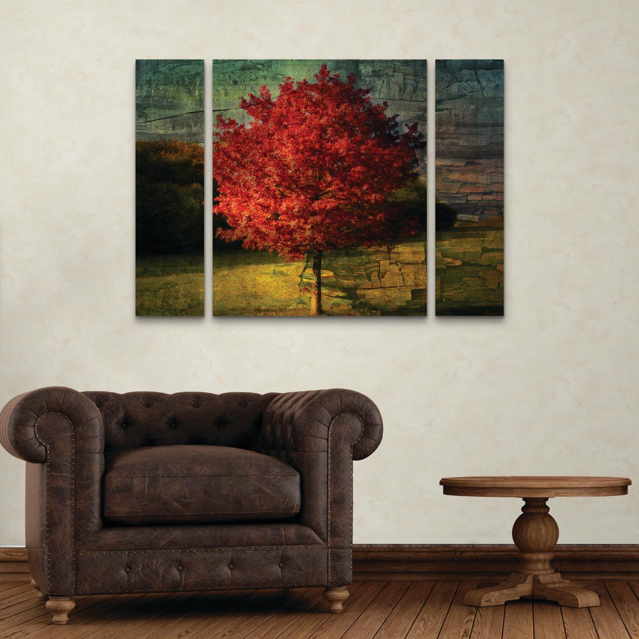 Trademark Fine Art 'Autumn Red' Canvas Art by Philippe Sainte-Laudy