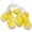 B, variant on Easter Cracked Eggs Small Yellow Chicken Rabbit String Lights for Holiday Decoration Waterproof Portable