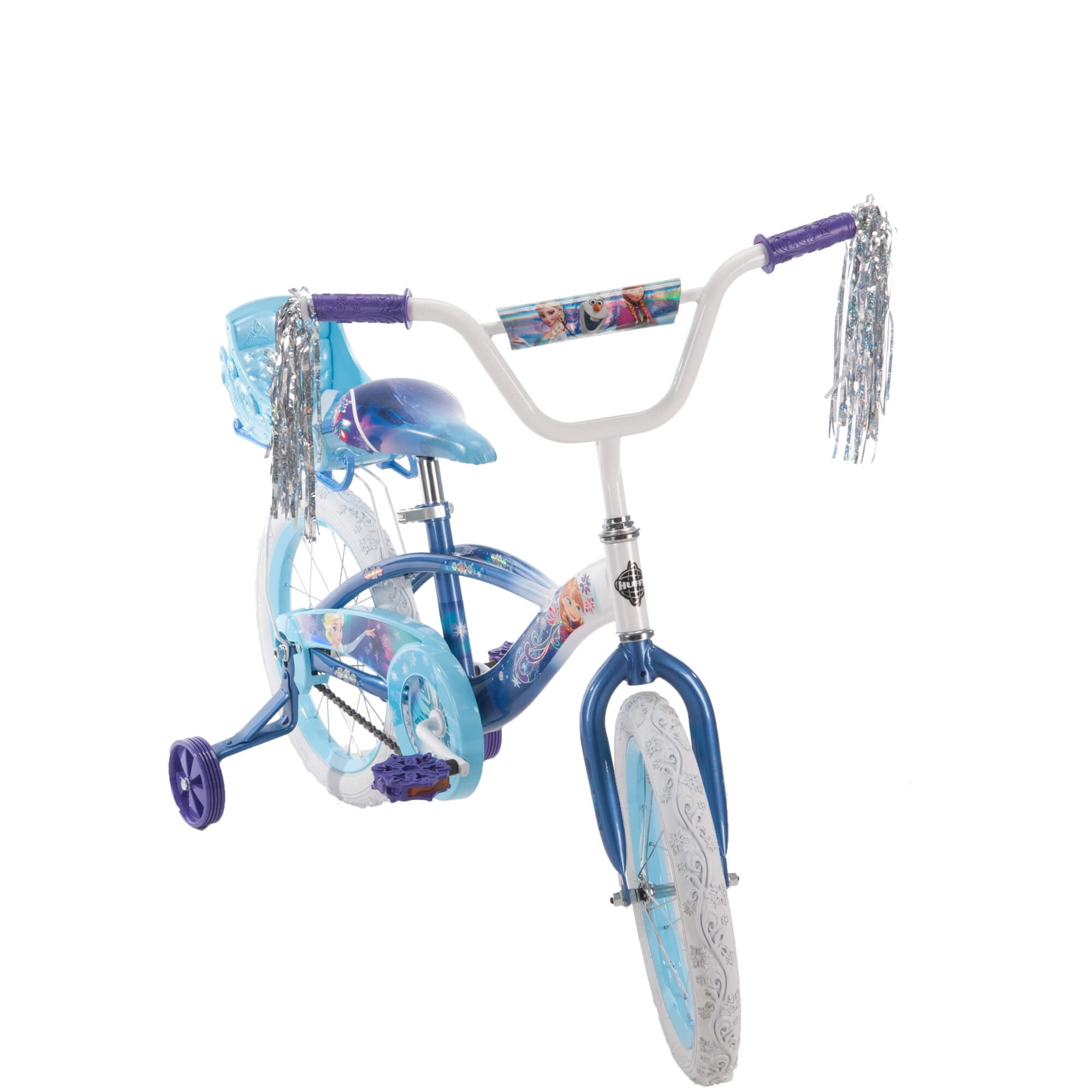 Disney Frozen 16" Girls' Blue Bike with Sleigh, by Huffy®