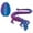 Purple, variant on 3D Printed Dragon Eggs with Dragon Inside, Articulated Crystal Dragon in Egg, Executive Dragon Fidget Desk Toys for Gifts, Home Office Decor