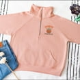 thumbnail image 6 of Embroidered Howdy Pumpkin - Women's Quarter Zip Fleece, 6 of 12