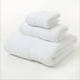 thumbnail image 1 of XmhyTop-A Juego de 3 toallas de algodón absorbentes y suaves para el baño, color blanco, 1 of 4