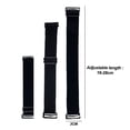 thumbnail image 5 of comerut 1/2Pcs Wig Elastic Band Adjustable with Metal Buckle Comfortable Secure Fit Polyester Fiber Wig Band, 5 of 7