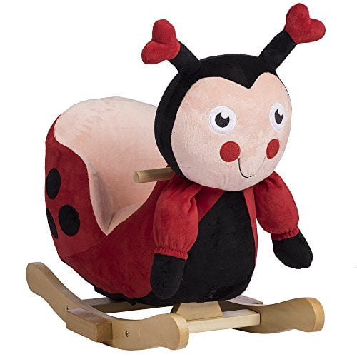 plush baby rocker