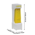 thumbnail image 2 of One-Click Butter Slicer Cutter Stick Butter Dispenser & Cheese Slicer with Precise Measurement Food-Grade ABS Kitchen Gadget for Bread Cookies Cakes Breakfast & Party Cheese Boards Quick, 2 of 7