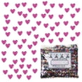 thumbnail image 2 of Confetti Heart 1/8" Pink Hot - Half Pound (8 oz) - CCL9720, 2 of 8