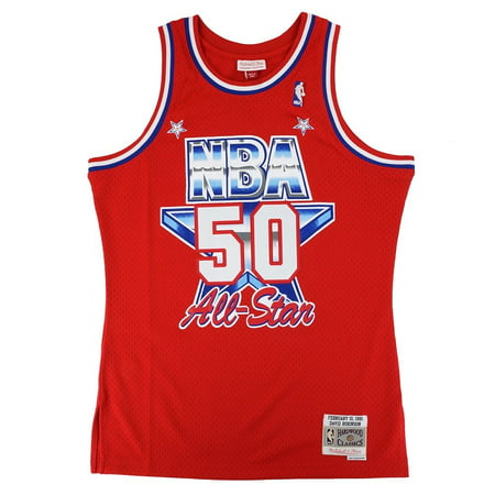 David Robinson 1991 NBA All Star East Mitchell & Ness Swingman Red Jersey