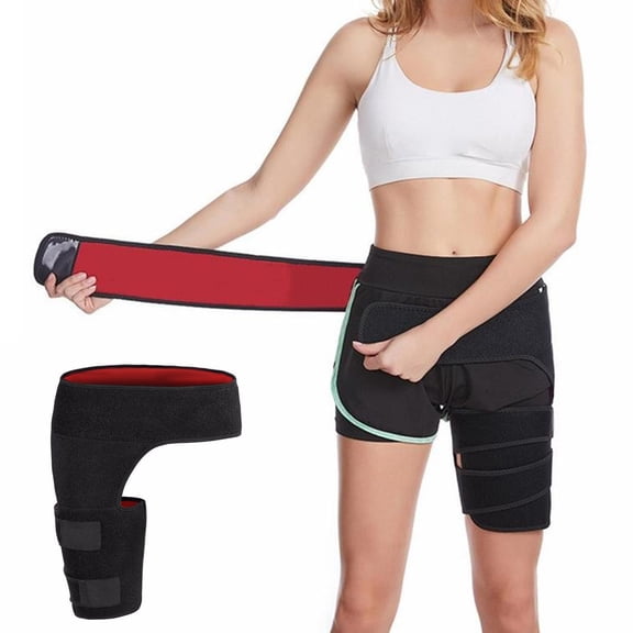 Hip Brace Groin Wrap for Thigh Hamstring Compression Sleeve