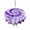 Purple Ombre, variant on Outdoor Tablecloths with Umbrella Hole & Zipper, Purple Ombre 54x80 Inch Tablecloth Rectangle, Modern Abstract Tie Dye Painting Art Waterproof Table Cloth, Patio/Pool/Picnic Table Covers