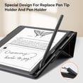 thumbnail image 3 of Funda CoBak de piel con soporte para Kindle Scribe y portalápices, 3 of 7