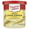 Duncan Hines Creamy Lemon Supreme Flavored Frosting, 16 oz.