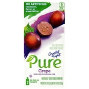 Luwei Pure Grape On-The-Go Powdered Drink Mix, .13 Oz (Pack-4)