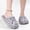 Grey, variant on Anti-Slip Bubble Slides for unisex – Breathable Comfort Slippers for Beach,  Indoor Use (Black)