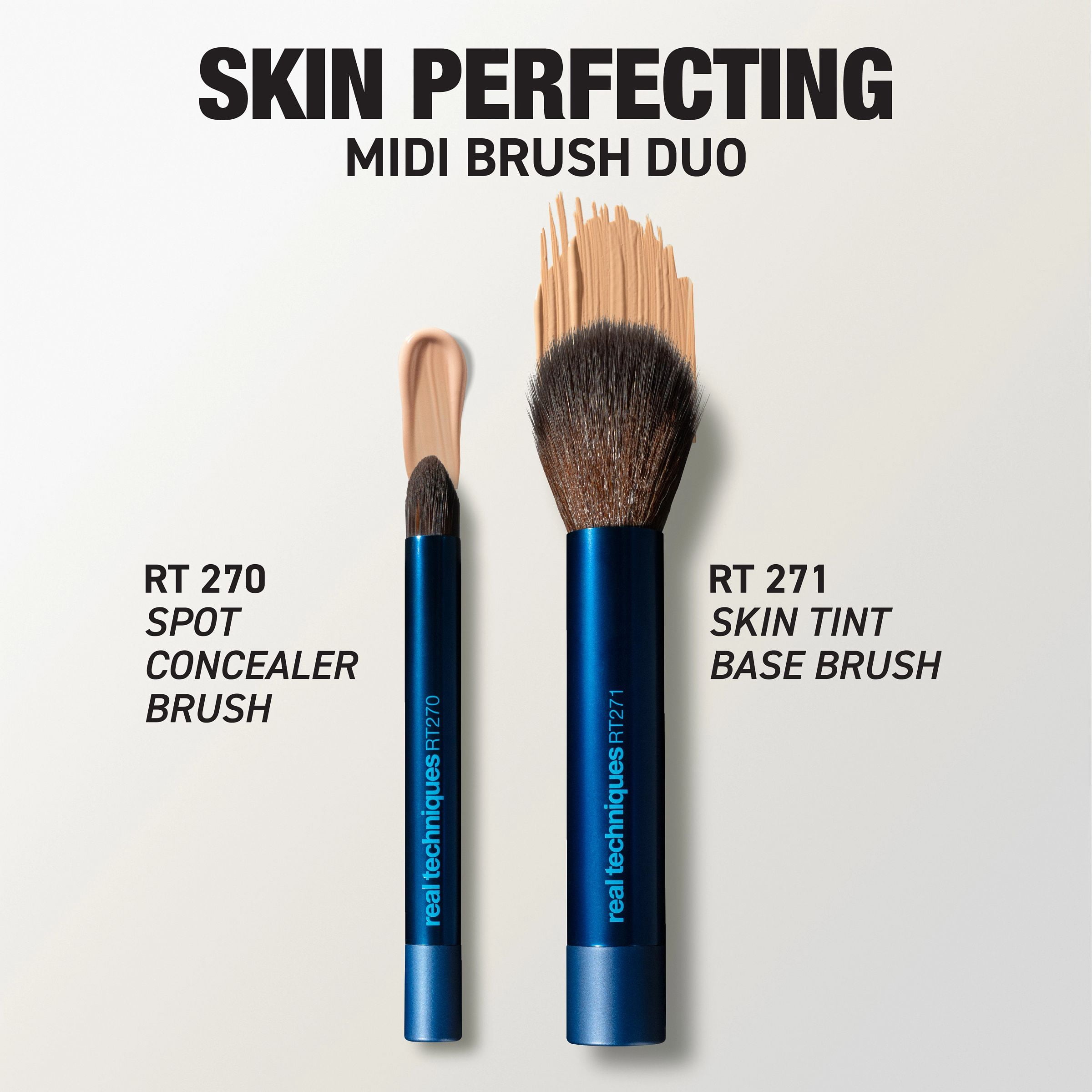 Real Techniques Skin Perfecting Mini Brush Duo