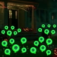thumbnail image 7 of Joyfy 4 Pack Halloween Decorations Outdoor Solar Scary Eyeball Lights,Green Eyeball Swaying Firefly Lights,Waterproof Solar Halloween Path Lights for Yard Garden Lawn Decor, 7 of 7
