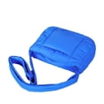 thumbnail image 2 of Bolso cuadrado pequeño de tela de nailon estilo Harano para mujer, bolso bandolera acolchado de color macarrón, bolso sencillo con rombos, 2 of 4
