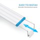 thumbnail image 5 of Aquarium Light Bar LED Fish Tank Clip Slim Clip Lamp Planta Crecer iluminación 18-58cm US Hugtrwg Para estrenar, 5 of 7