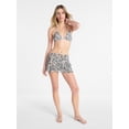 thumbnail image 2 of No Boundaries Camo Ruffle Layered Skirt Swim Coverup, Women's XXS-XXL, 2 of 5