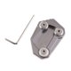 thumbnail image 2 of Soporte lateral CNC Kickstand agrandar placa Pad para S1000R K47 14-16 tal se describe Baoblaze Placa de extensión Kickstand, 2 of 6