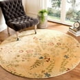 thumbnail image 3 of Country & Floral Rug - Metro Wool Pile -Ivory/Multi-Color:Ivory/Multi,Design:Country & Floral,Shape:Small Rectangle,Size:6'L x 4'W, 3 of 3
