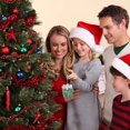 thumbnail image 1 of Xihbxyly Ofertas Diarias de Liquidación Decoración Del Árbol de Navidad, Elementos Colgantes, Escaparates, Diseño de Escenas, Accesorios, Decoraciones Navideñas, Lazos., 1 of 5