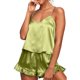 thumbnail image 1 of Txlixc Camisón de verano femenino de 2 piezas, chaleco de cuello V sin mangas + pijama corto Txlixc moda, 1 of 5