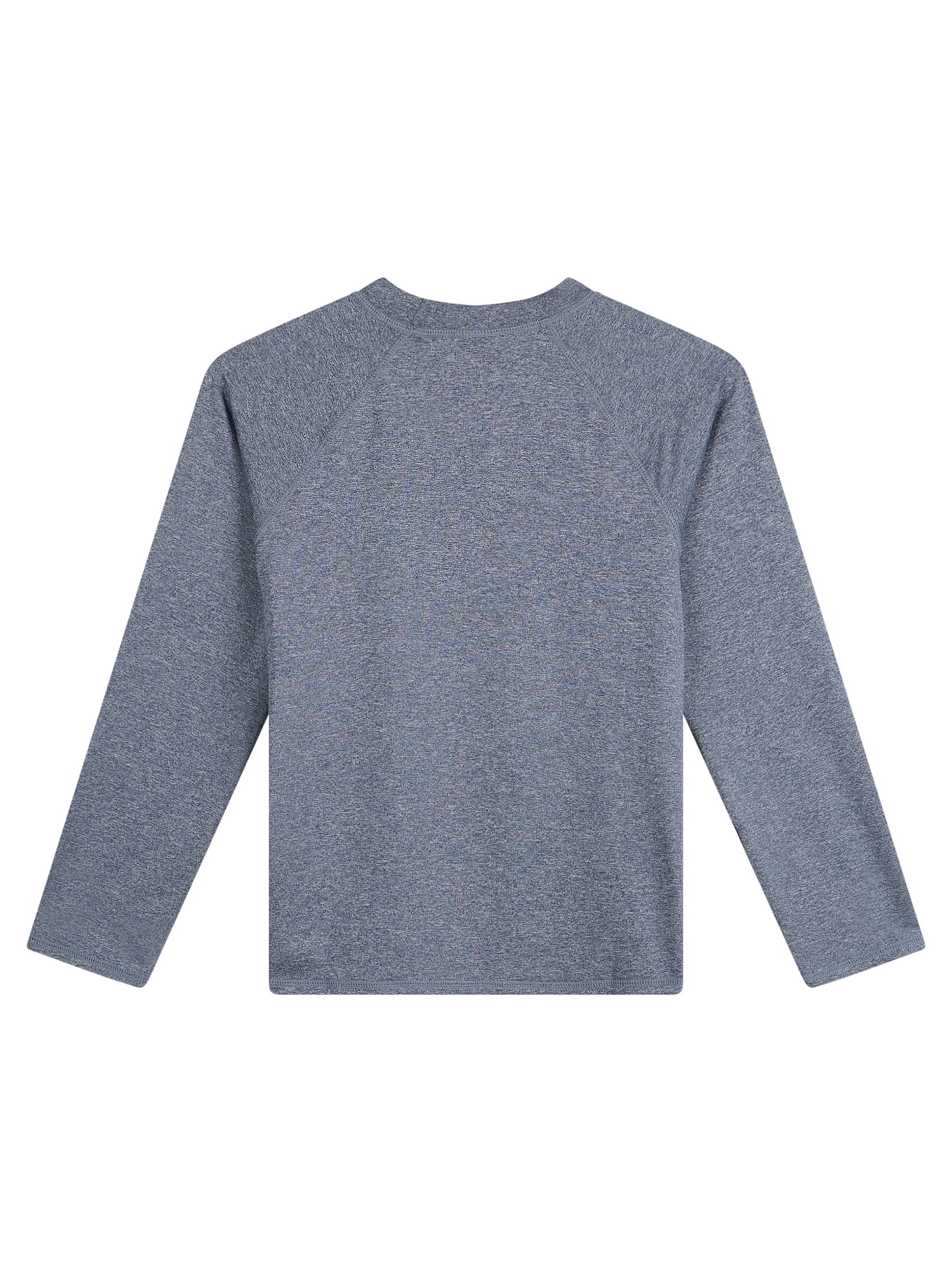 Reebok Boys Long Sleeve Rashguard with UPF 50+ Protection, Sizes 4-18