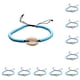 thumbnail image 1 of Jumpingount 1 Juego de pulseras trenzadas, de concha ondulada, accesorio de moda para chicas adolescentes, accesorios de mujer para vestido diario Type1 NO1 Jumpingount CBP251289, 1 of 6
