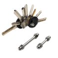 thumbnail image 2 of Outdoor EDC Stainless Multi Keychain Screwdriver Wrench Carabiner Pocket Tools key clip Organizer Tool High Quality He Qiyong unisex, 2 of 2