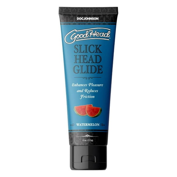 Doc Johnson GoodHead Slick Head Lubrifiant pour Glisse 4oz - Pastèque