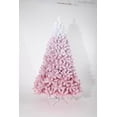 thumbnail image 2 of Ourlova 9 ft Pink Frosted Pre lit Artificial Christmas Tree with 800 Warm White LED Lights, 2 of 6