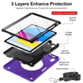 thumbnail image 4 of Funda Miesherk A16 para iPad 11ª y 10ª generación, color morado, 4 of 7