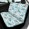 thumbnail image 3 of KUIFORTI Aztec Seat Covers for Cars, Automotive Seat Covers with Back Seat Cover for Car SUV Trucks Carseat Protector Car Seat Cover Set of 4 Pieces, Turtle Starfish Blue, 3 of 6