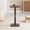 Espresso, variant on MH London Destiny Solid Mango Wood Drink Table, Small Pedestal Accent Table, 12 x 12 x 22 in, Mid Tone Honey
