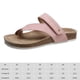 thumbnail image 2 of Chanclas para mujer con puntera abierta sandalias para caminar zapatos de ducha para interiores y exteriores, 2 of 8