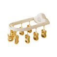 thumbnail image 1 of Foldable Clothes Dryer with 8 Clips, Windproof Laundry Hanger for Socks and Underwear, 1 of 7