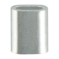 thumbnail image 4 of Mangas de aluminio en forma ovalada para cable de 1.2 mm (0.047") con clips de crimpado, 100 piezas, 4 of 5