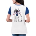 thumbnail image 2 of Women's G-III 4Her by Carl Banks White/Royal New York Giants Fashion Illustration T-Shirt, 2 of 2