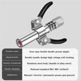 thumbnail image 4 of Grease Coupler with 30cm Hose Gear Grease Nozzle Heavy-Duty Quick Release Grease Coupler 10000PSI T, 4 of 5