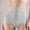 Gray, variant on Womens Tummy Control Shapewear - High Waisted Cotton Firm Compression Underwear Body Shaper for Women, Black,Size M
