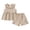 a11-Beige, variant on KPOPLK Toddler Baby Girls Summer Clothes Floral Sleeveless Tops Shorts 2 Pieces Set Summer Kids Graphic Print Outfit Set 12M - 5T(18-24 Months,Pink)