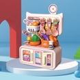 thumbnail image 7 of Pretend Play Mini Kitchen Set with Play Food for Kids, Little Chef Cooking Role Play Toy, Top Christmas Birthday Holiday Gift, Educational Fine Motor Learning Toy for Toddler Boys Girls Ages 3+, 7 of 7