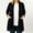 Black, variant on BUIGTTKLOP Plus Size Lightweight Cardigan for Women Open Front Long Sleeve Soft Cover Ups Casual Loose Shrug Jacket with Pockets