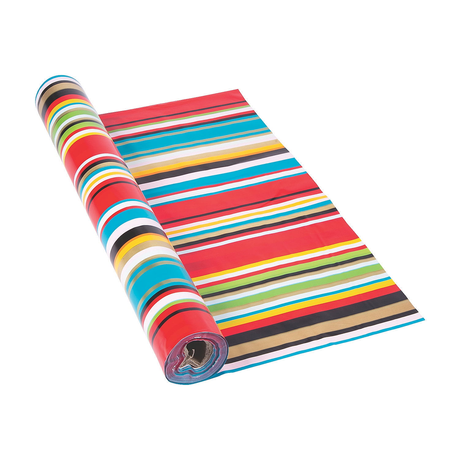 Fun Express Fiesta Sarape Plastic Tablecloth Roll