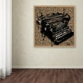 thumbnail image 4 of Trademark Fine Art Roderick Stevens 'Three-Quarter Typewriter' 24 x 24 (RS989-C2424GG), 4 of 4