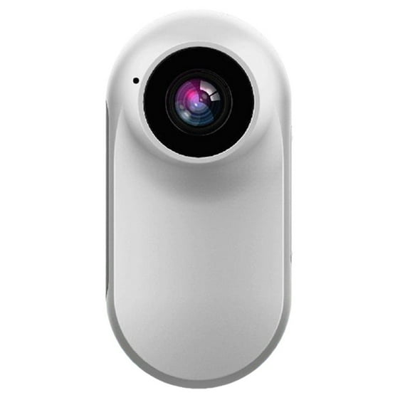 Pet Collar Camera USB Rechargeable HD 1080P LCD Display Pet Sport Camera Support Video and Photo Function for Cats White