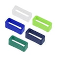 thumbnail image 4 of Uxcell Watch Band Strap, Rubber Watch Loop for 20mm Width Watch Band 5 Color 10 Pack, 4 of 5